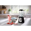 Blender stołowy Tefal BL4358 — 800 W, szklany dzbanek 1,25 l, kruszenie lodu, czarny/szczotkowana stal