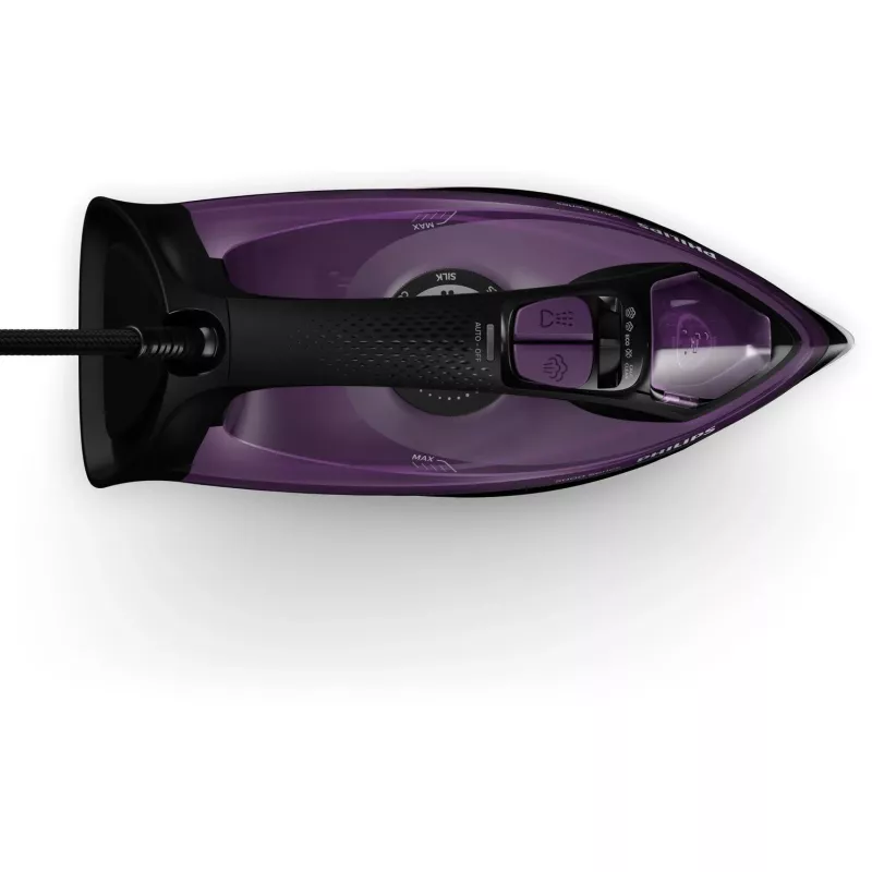Żelazko parowe Philips DST5030/80 — 2400 W, stopa SteamGlide Plus, zbiornik 0,32 l, przewód 2 m