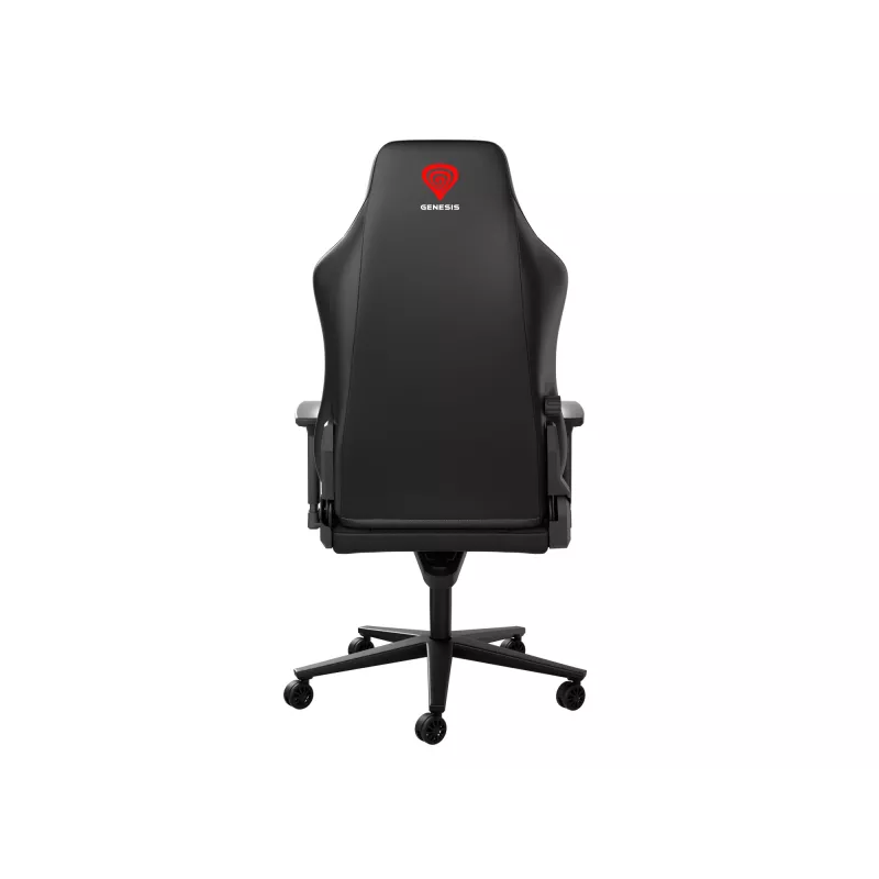 Wyściełane siedzisko GENESIS NITRO 890 G2 Wyściełane oparcie Czarny Wysokość 127-134 cm