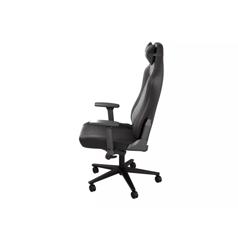 Wyściełane siedzisko GENESIS NITRO 890 G2 Wyściełane oparcie Czarny Wysokość 127-134 cm