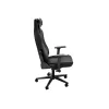Wyściełane siedzisko GENESIS NITRO 890 G2 Wyściełane oparcie Czarny Wysokość 127-134 cm