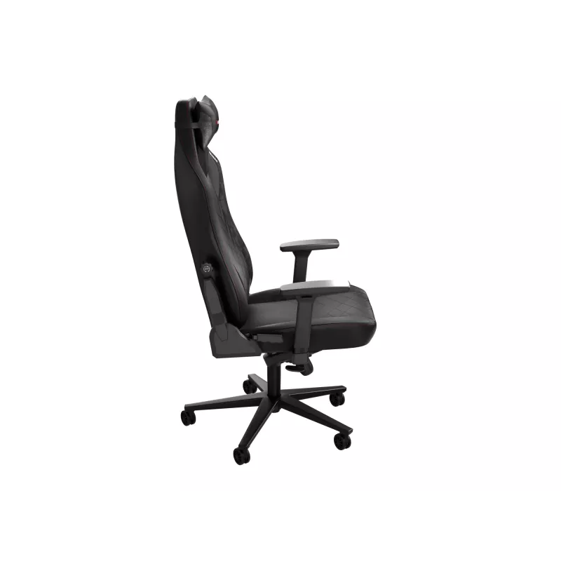 Wyściełane siedzisko GENESIS NITRO 890 G2 Wyściełane oparcie Czarny Wysokość 127-134 cm