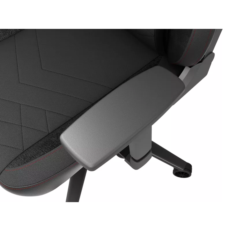 Wyściełane siedzisko GENESIS NITRO 890 G2 Wyściełane oparcie Czarny Wysokość 127-134 cm
