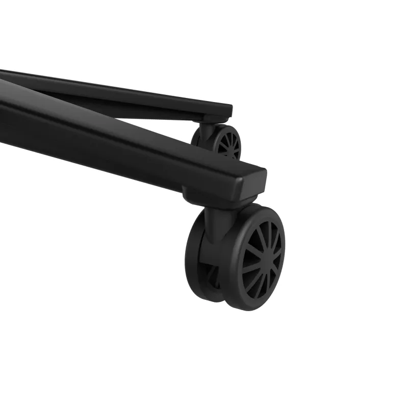 Wyściełane siedzisko GENESIS NITRO 890 G2 Wyściełane oparcie Czarny Wysokość 127-134 cm