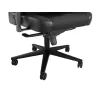 Wyściełane siedzisko GENESIS NITRO 890 G2 Wyściełane oparcie Czarny Wysokość 127-134 cm