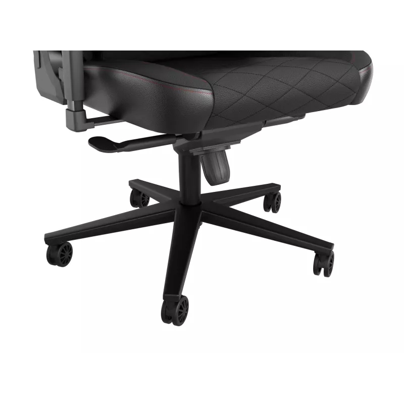 Wyściełane siedzisko GENESIS NITRO 890 G2 Wyściełane oparcie Czarny Wysokość 127-134 cm