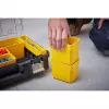 Skrzynka narzędziowa STANLEY FMST82967-1, metal i poliwęglan, 337×440×119 mm, czarna/przezroczysta/żółta
