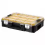 Skrzynka narzędziowa STANLEY FMST82967-1, metal i poliwęglan, 337×440×119 mm, czarna/przezroczysta/żółta