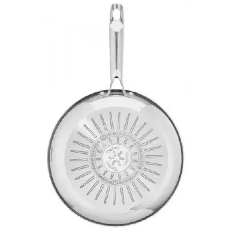 Patelnia uniwersalna Tefal DUETTO+ G7320734 — 30 cm, stal nierdzewna, bez PFOA, czarna