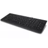Zestaw przewodowej klawiatury i myszy Lenovo 300 — pełnowymiarowa QWERTY US English, USB, czarna, kabel 1,8 m, mysz 1600 DPI