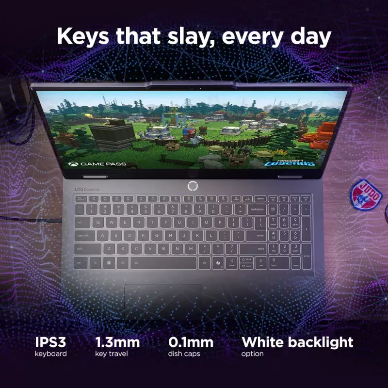 Laptop Lenovo LOQ 15IRX10 — 15,6 cala FHD IPS antyrefleksyjny, Intel Core i5-13450HX, 16 GB DDR5, 1 TB SSD, NVIDIA GeForce RTX 5060 8 GB, Windows 11 Home