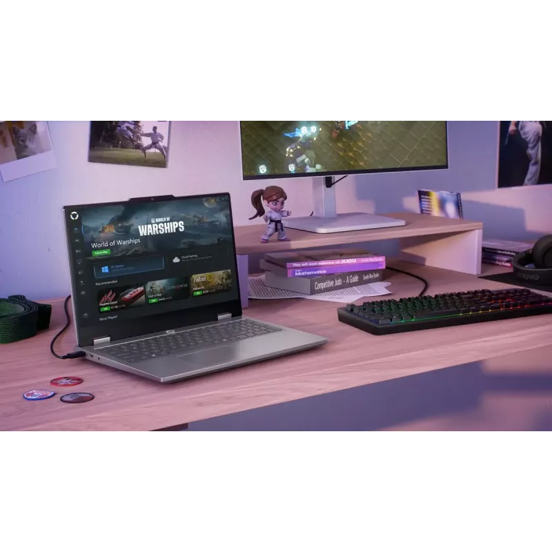 Laptop Lenovo LOQ 15IRX10 — 15,6 cala FHD IPS antyrefleksyjny, Intel Core i5-13450HX, 16 GB DDR5, 1 TB SSD, NVIDIA GeForce RTX 5060 8 GB, Windows 11 Home