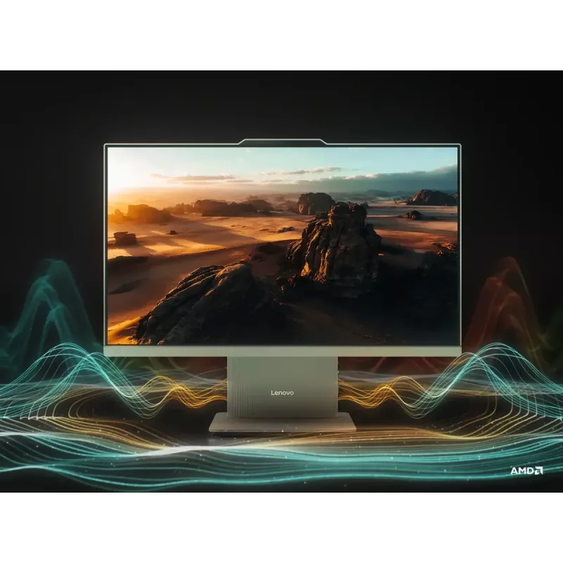 Lenovo IdeaCentre AIO 3 24ARM9, 23,8 cala FHD, AMD Ryzen 5 7535HS, 16 GB, 1 TB SSD, AMD Radeon 660M, Windows 11 Home