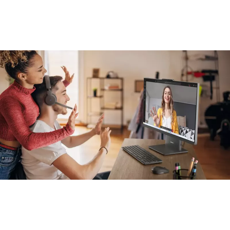 Lenovo IdeaCentre AIO 3 24ARM9, 23,8 cala FHD, AMD Ryzen 5 7535HS, 16 GB, 1 TB SSD, AMD Radeon 660M, Windows 11 Home