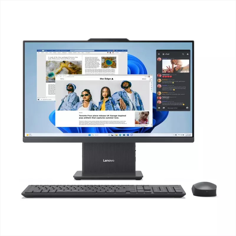 Lenovo IdeaCentre AIO 3 24ARM9, 23,8 cala FHD, AMD Ryzen 5 7535HS, 16 GB, 1 TB SSD, AMD Radeon 660M, Windows 11 Home