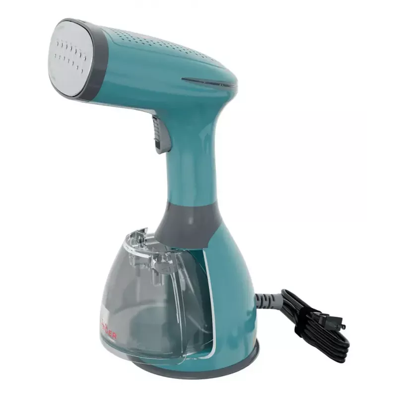 Ręczny parowiec do ubrań SINGER 220442103.01 — zbiornik 0,28 L, 1500 W, zielony