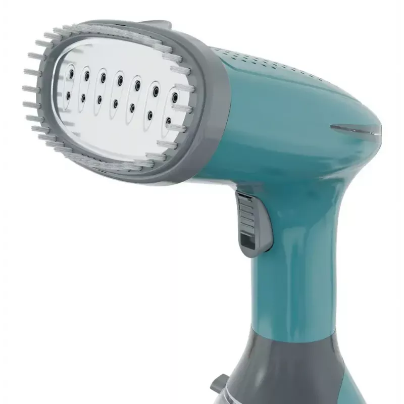 Ręczny parowiec do ubrań SINGER 220442103.01 — zbiornik 0,28 L, 1500 W, zielony