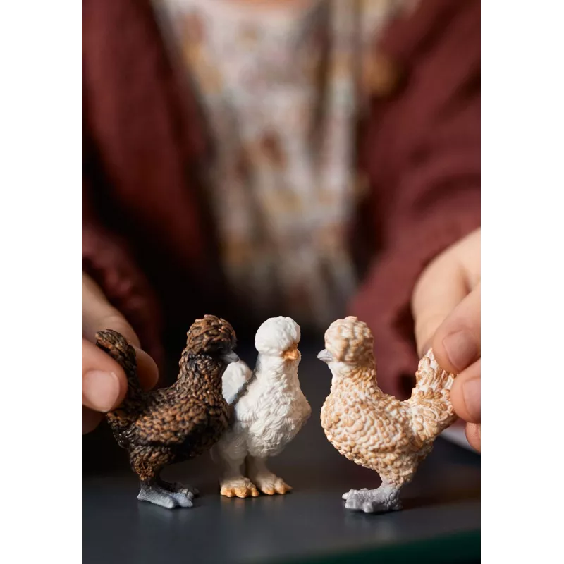 Figurki zabawkowe Schleich FARM WORLD Kurze przyjaciółki Wielokolorowy 42574
