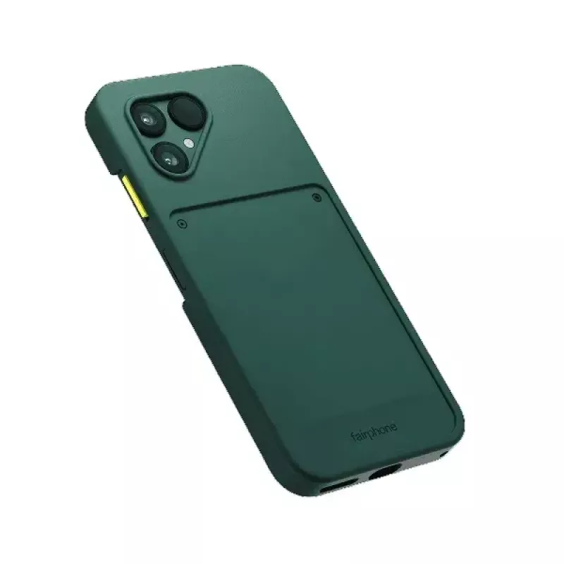 Etui na telefon komórkowy Fairphone Case v1 — pokrowiec do Fairphone Gen. 6, pasuje do ekranu do 16 cm (6,3 cala), zielony
