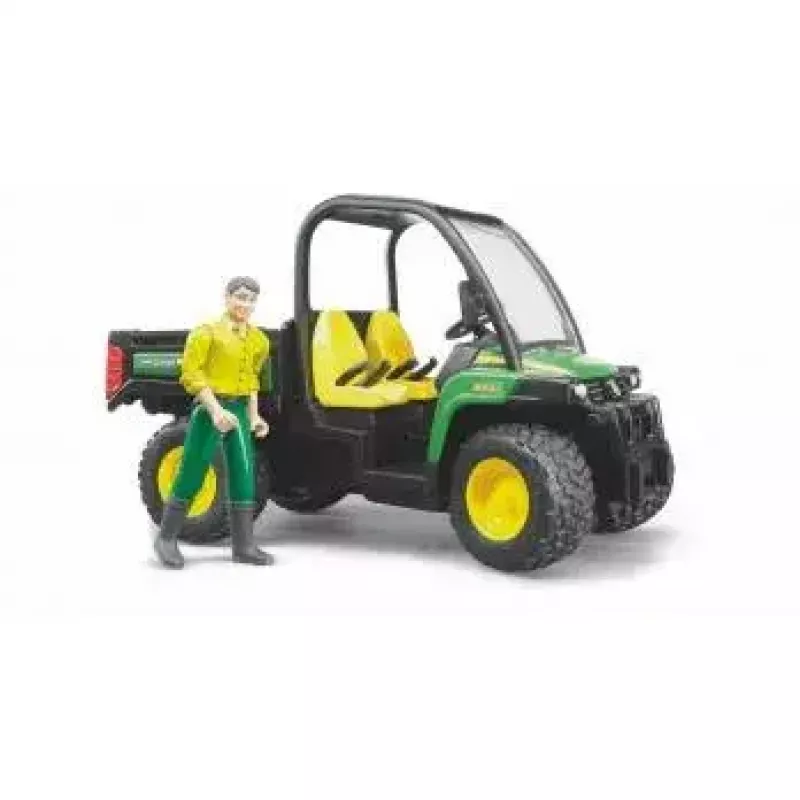 Pojazd zabawkowy BRUDER John Deere Gator XUV 855D z kierowcą