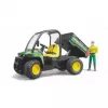 Pojazd zabawkowy BRUDER John Deere Gator XUV 855D z kierowcą