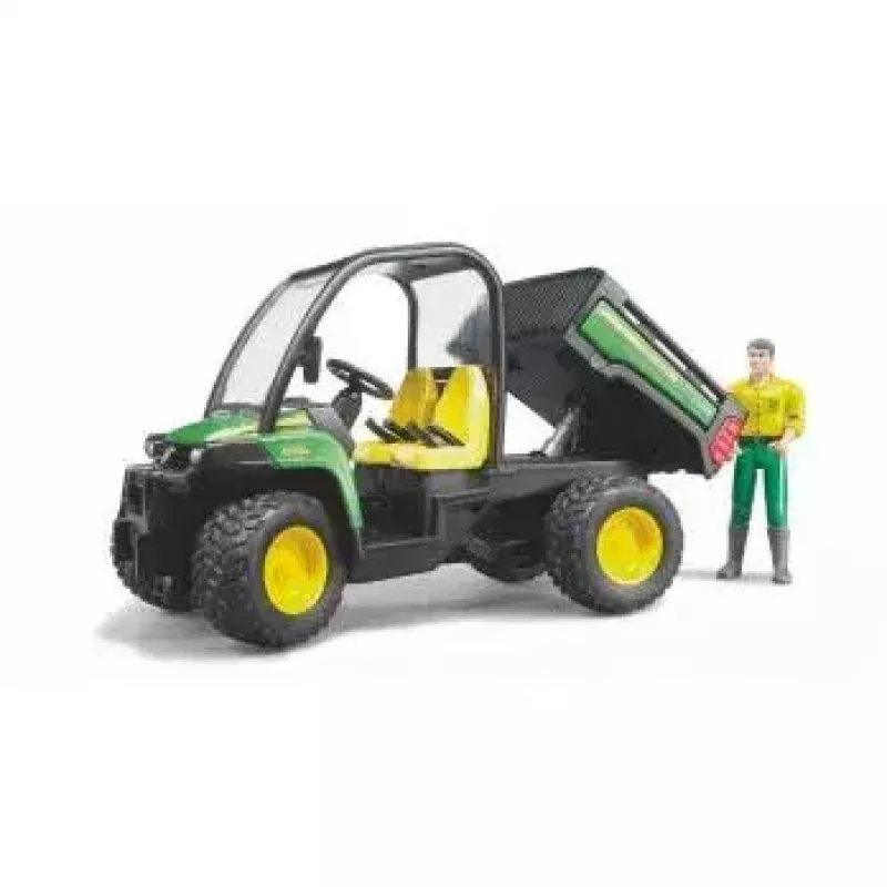 Pojazd zabawkowy BRUDER John Deere Gator XUV 855D z kierowcą
