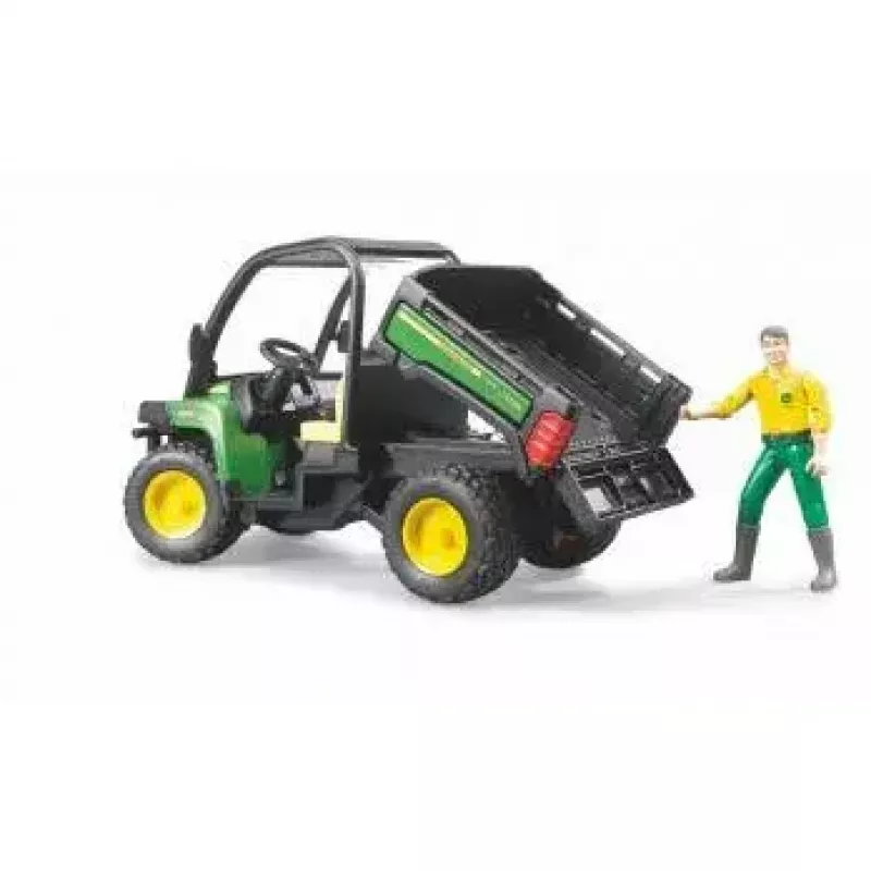 Pojazd zabawkowy BRUDER John Deere Gator XUV 855D z kierowcą