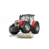 Ciągnik zabawkowy BRUDER Massey Ferguson 7624
