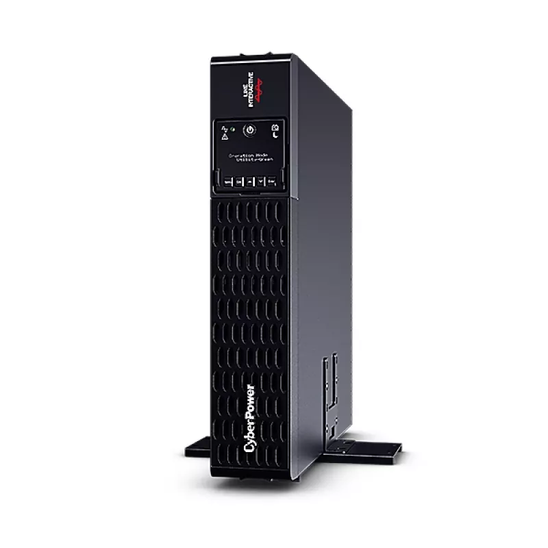 Zasilacz awaryjny CYBERPOWER PR1500ERT2U 1,5 kVA / 1500 W, Line-Interactive, czysty sinus, 10x gniazda C13, 2U rack