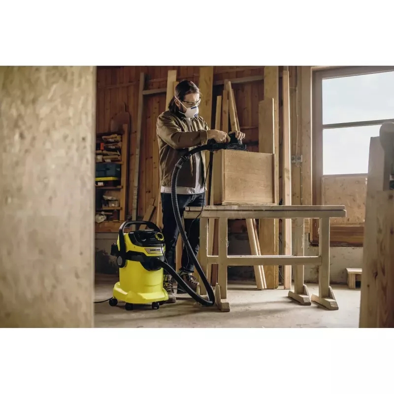 Odkurzacz beczkowy Karcher KWD 3 V-17/4/20/F — 17 l, 1000 W, na sucho i mokro, wąż 2 m