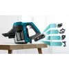 Bosch Serie 6 BBS611LAG odkurzacz pionowy/szczotka elektryczna 2-w-1 odkurzacz pionowy Bateria Na sucho Bezworkowy 0,3 l Niebieski 2,5 Ah