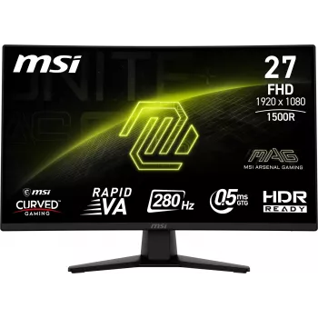 Monitor komputerowy MSI MAG 274CXF 68,6 cm (27 cali) 1920 x 1080 pikseli Full HD Czarny