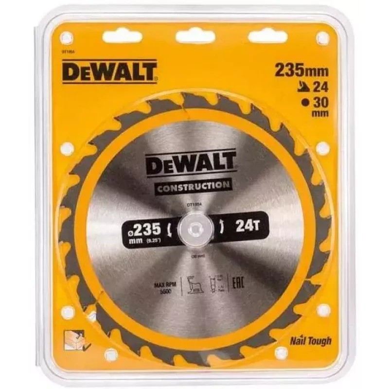 Brzeszczot tarczowy DeWALT DT1954-QZ 23,5 cm 1 szt.