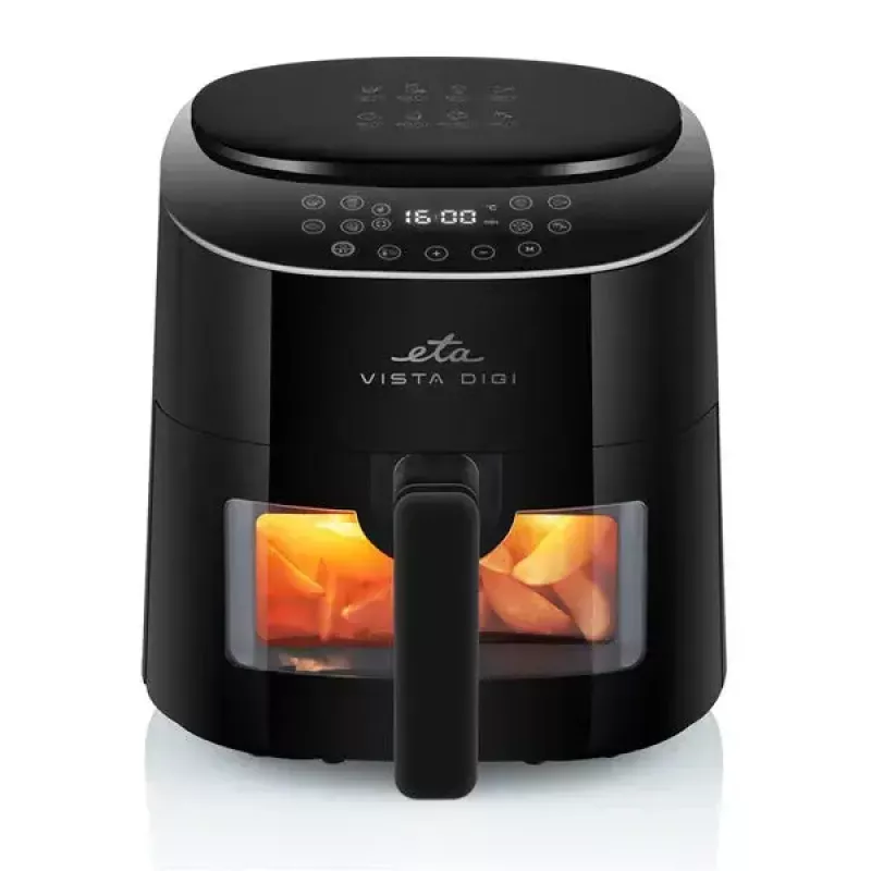 Frytkownica beztłuszczowa Eta Vista Digi Single 4,3 L 1300 W Czarna
