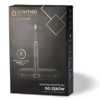 Szczoteczka do zębów ORO-MED Oro-Sonic Next Czarny