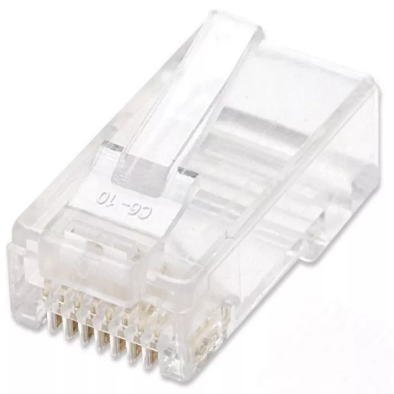 Techly IWP-JAR-C5RTY złącze przewodowe RJ45 Transparent