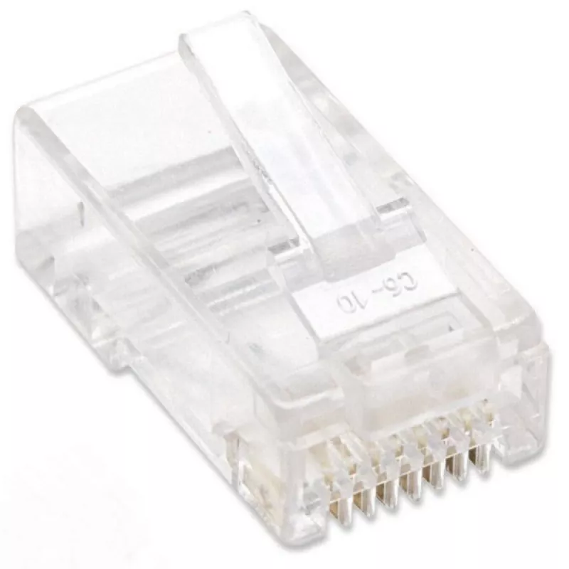 Techly IWP-JAR-C5RTY złącze przewodowe RJ45 Transparent