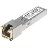 Moduł nadawczo-odbiorczy Intellinet Optical, Gigabit RJ45 miedź SFP, port 1000Base-T (RJ45), 100 m, zgodny z MSA, odpowiednik Cisco GLC-T, Ethernet, światłowód, trzyletnia gwarancja