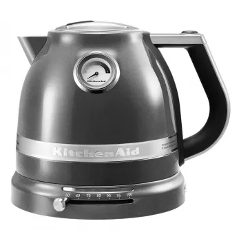 Czajnik elektryczny KITCHENAID 5KEK1522EMS — 1,5 L, 2400 W, stal nierdzewna, 7 ustawień temperatury
