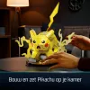 4D Build , Pokémon Pikachu 3D Model Kit, Pokémon Figure, Kanto First Partner Collection, Dekoracja na Biurko, 201 Elementów, dla Wieku od 12 Lat