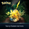 4D Build , Pokémon Pikachu 3D Model Kit, Pokémon Figure, Kanto First Partner Collection, Dekoracja na Biurko, 201 Elementów, dla Wieku od 12 Lat