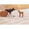 Figurki Schleich WILD LIFE Rodzina łosi — realistyczne figurki zwierząt, 3+ lat, wielokolorowe