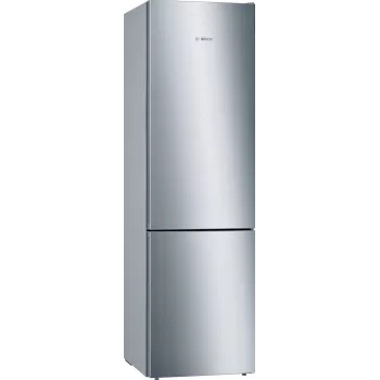 Bosch Serie 6 KGE39AICA Chłodziarko-zamrażarka wolnostojąca 343 L Stal nierdzewna