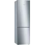 Bosch Serie 6 KGE39AICA Chłodziarko-zamrażarka wolnostojąca 343 L Stal nierdzewna