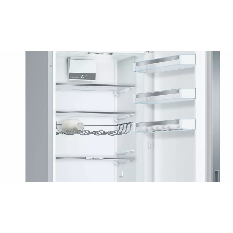 Bosch Serie 6 KGE39AICA Chłodziarko-zamrażarka wolnostojąca 343 L Stal nierdzewna