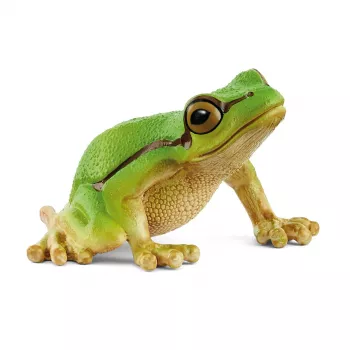 schleich WILD LIFE Europejska żaba drzewna, od 3 lat, Las, Dzikie zwierzęta / zabawki przygodowe, Wielokolorowy