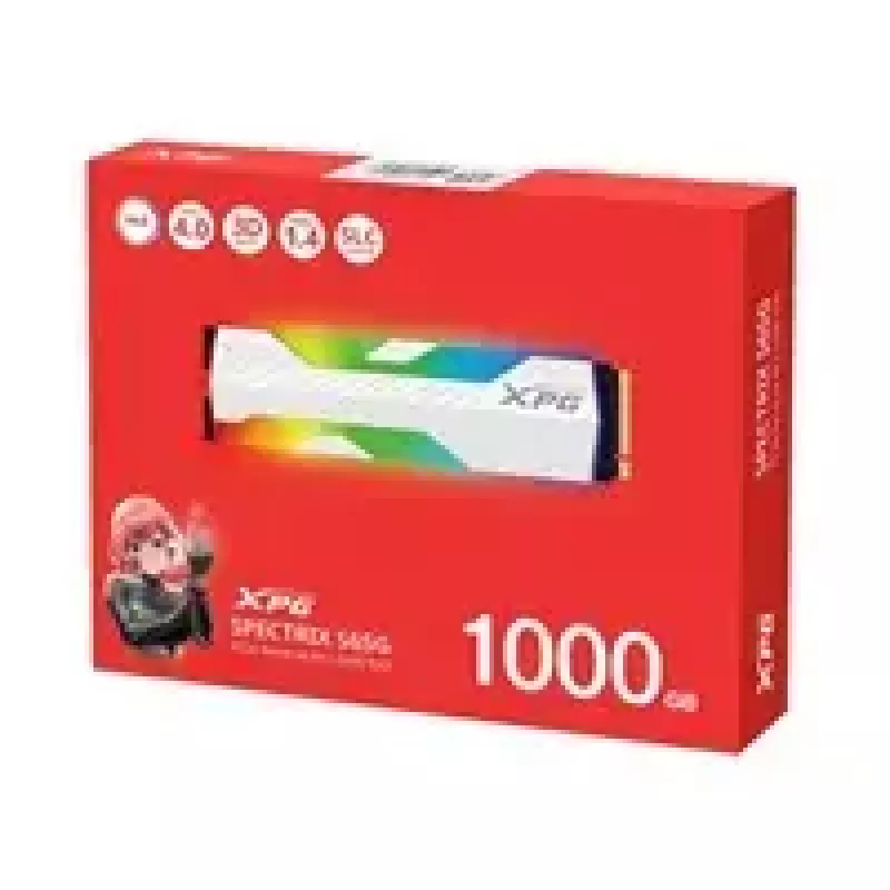 M.2 NVMe SSD ADATA XPG SPECTRIX S65G 1TB PCIe Gen4x4 odczyt 6000MB/s zapis 4000MB/s
