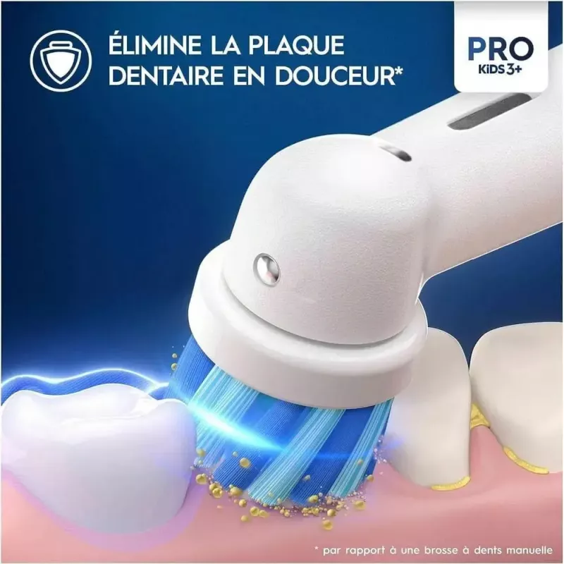 Oral-B Kids Pro Kids3+ 4 szt. Wielokolorowy, Biały