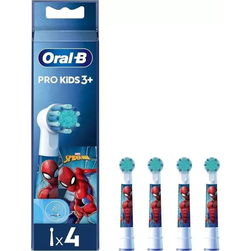 Oral-B Kids Pro Kids3+ 4 szt. Wielokolorowy, Biały