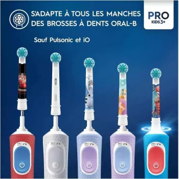 Oral-B Kids Pro Kids3+ 4 szt. Wielokolorowy, Biały
